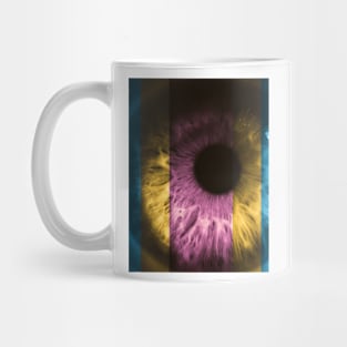 Colorful Iris Mug